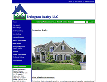 Tablet Screenshot of erringtonrealty.net